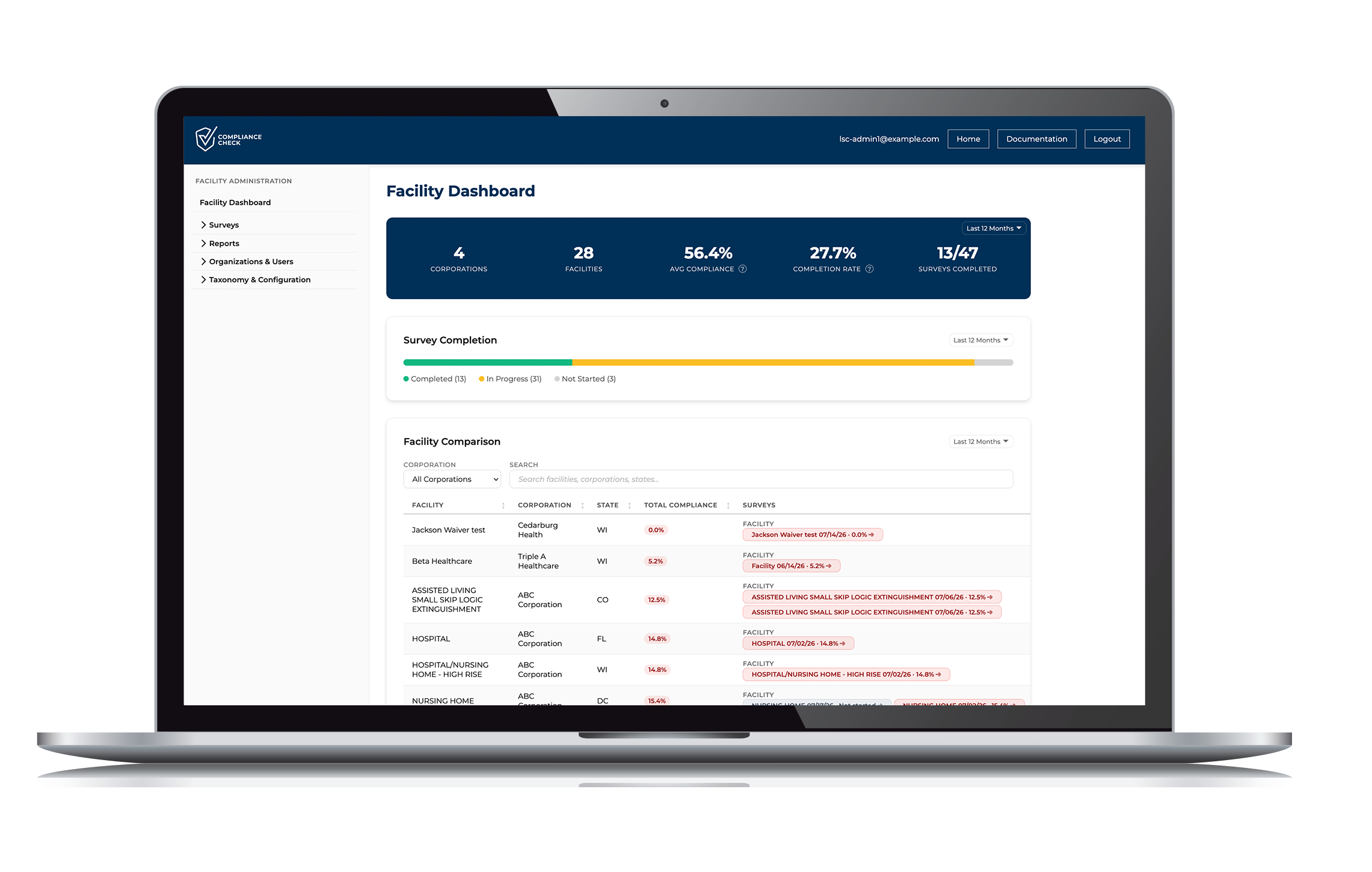 Compliance-Check-Dashboard-laptop–Facilities